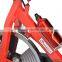 Soozier Upright Stationary Exercise Cycling Bike w/ LCD Monitor - Red and Black