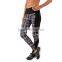 Active Womens Full-Length High-Waisted Sublimation Print Leggings