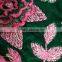 Velvet sequins Embroidery Fabric