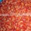 Good quality 10mm frozen IQF red pepper dices