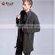 woolen sweater design long coats for men fashion