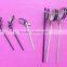 Eco-friendly Fruit Dessert Picks Bamboo Knotted Skewers for Wholesale