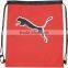 Kids Cool Drawstring Cinch Bag with Safety Reflective Strap