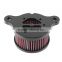 Black Air Cleaner Intake Filter For Sportster 48 72 XL883 XL1200 04-16