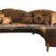 Elegant Living Room Wooden Brown Color Hand Carved TV Cabinet With Matching Display Cabinet/Storage Cabinet(MOQ=1 SET)