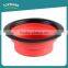 Cheap portable folding Elevated Dog Bowls PP supreme dog bowl