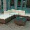 hot sale rattan corner sofa PE rattan