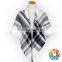 hot sale fall/winter women's grid knit shawl and scarf