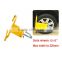 A1976 Car Van Wheel Clamp Safety Lock For Caravans Trailer Safe Anti Theft With 2 Keys Tyre Lock