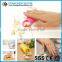 2016 Kitchen needed garlic press and peeler, eco-friendly silicone peeler, Cooking accessory garlic press