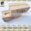 Wooden base for chalkboard,high quality menu holder wood base