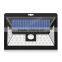 44 LED Solar Security light With 5 LEDs Both Side, 120 Degree Wide Angle Motion , Outdoor Waterproof led solar garden light