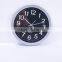 11" Beautiful style and good quality cheap price simple customized advertising plastic wall clock