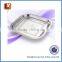 Stalinless Steel Square Serving Tray