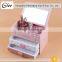 Trendy polish popular custom made solid wood high-end jewelry box