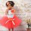 Hot Sales Kids Pettiskirt Ruffle Chiffon Petti Top Set 0-6years Pettiskirt