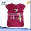 wholesale stocklot girl t shirt branded short Sleeve chidren top