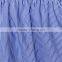 2017 OEM Spring Cute Pleated Vertical Stripes Off Shoulder Blouse