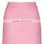 2017 OEM Spring Fashionable PU Cute Short Wrap Skirt with Side Pockets