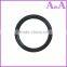 Black plastic adjustable sliding buckle for bra or bag