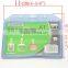 Blue Horizontal Plastic Business Working Card ID Card Badge Holder for Office Use