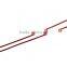 Jewelry Findings String Materials Round Orange-red 0.4mm Dia. Copper Beading Wire Thread Cord
