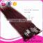 Manufacturers Selling Professional Supply Human Hair Extension Clip In Hair Extension