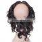 360 Lace Frontal Closure with Baby Hair Body Wave Virgin Brazilian Hair Around Lace Closure
