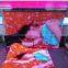 flexible curtain display
