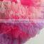 MOQ 1PCS Wine Color Puffy Skirts Gilrs Boutique Clothing