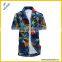Wholesale Custom Printed 100% Polyester Hawaiian Shirt For Men