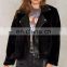 2017 Custom new style woman leather motorcycle jacket wholesale