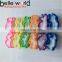 Wholesale hot factory price seamless flower weave ponytail holder