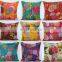 Indian Fruit Print Kantha Cushion Cover Tropical Kantha Cushion Pillow Cover Set Of 15 Pcs Lot