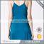 High Low Tunic Blush Maid Of Honor Dress Teal Halter tops