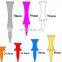 41mm short step down plastic golf tees