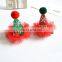 Good Quality Christmas Gifts Cute Cartoon Christmas Hats Shape Hair Pin