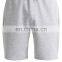 Grey color regular cotton men sports shorts