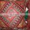 Sequins Patches Cushion Cover,Khambria Cushion Cover, Chikan work Cushion Cover