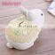 Hot sale in Amazon gift for girls top quality nature resin cute rabbit shape unbreakable piggy bank cartoon saving money box