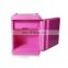 Best selling factory plastic piggy bank with coin counter ATM