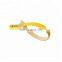 Wholesale Factory Price Hook And Loop Strap Yellow100% Nylon cable tie with custom logo