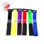 Adjustable nylon cable tie cable organizer hook loop fastening straps with plastic buckle