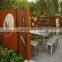 A606 Corten Steel Fencing with vary sizes