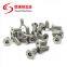 SS304 stainless steel flat head pin-in torx anti-theft countersunk machine screw