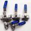 2pc ball valve SS304 SS316 small water switch stainless steel ball valve