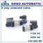 5 way 3 position rotary pneumatic valves 12v air solenoid valve