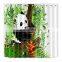 i@home Cute Panda digital printing animal polyester bathroom shower curtain waterproof