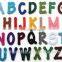 Die Cut Felt letter with iron on adhesive - Many colours available - 2 Inches (5cm) Tall. Choose your letters or numbers
