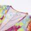 Bodycon Long Sleeve Shorts Tie Dye Romper Women Summer Sexy Deep Neck Playsuit Fashion Female Casual Jumpsuit Outfits 2021 New